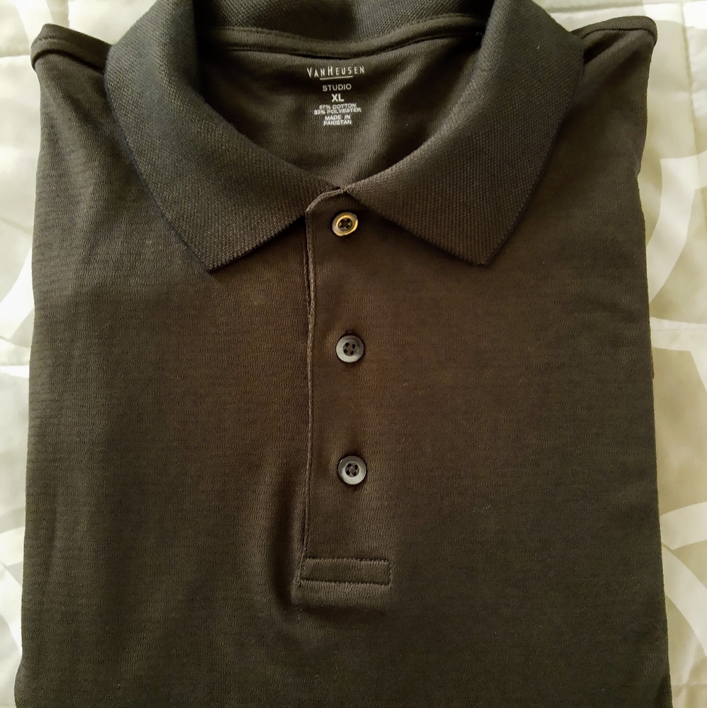 Van Heusen Polo 🤎 Chocolate Brown